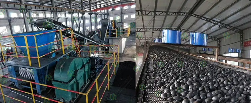 Kenya 15-20 t/h coal briquette plant